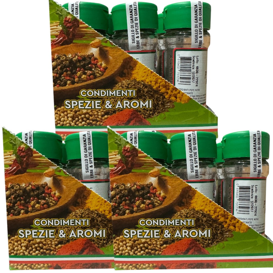 6 Barattolini in vetro di Salvia foglie macinata