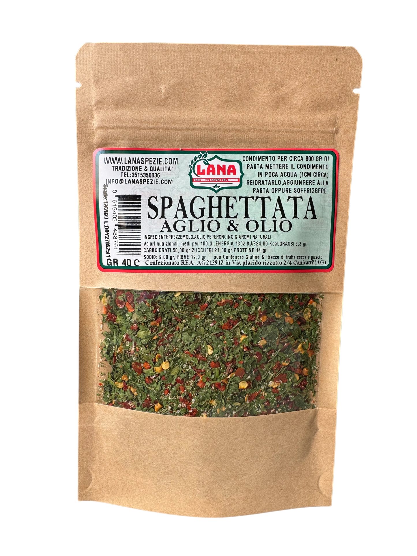 Condimento per Spaghettata Aglio e olio