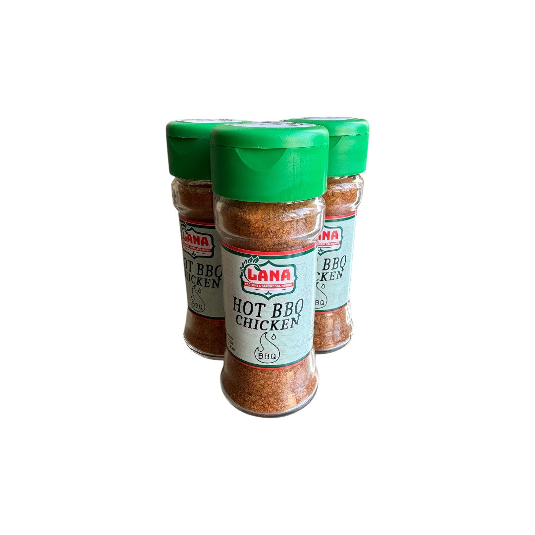 6 Barattolini in vetro di HOT BBQ piccante GR 40
