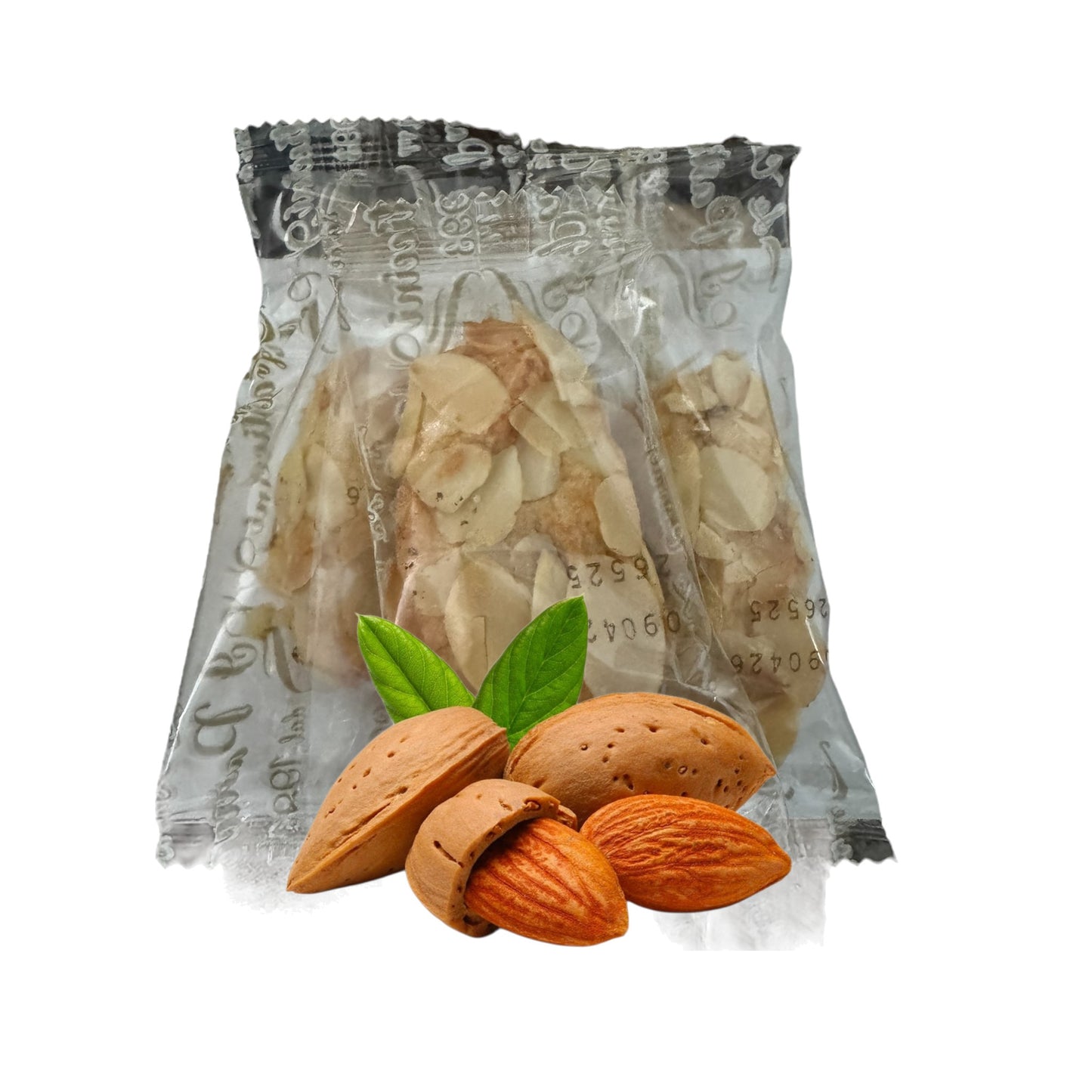 1.7 KG DI Pasticcini tradizionali alle mandorle con mandorla a fette.