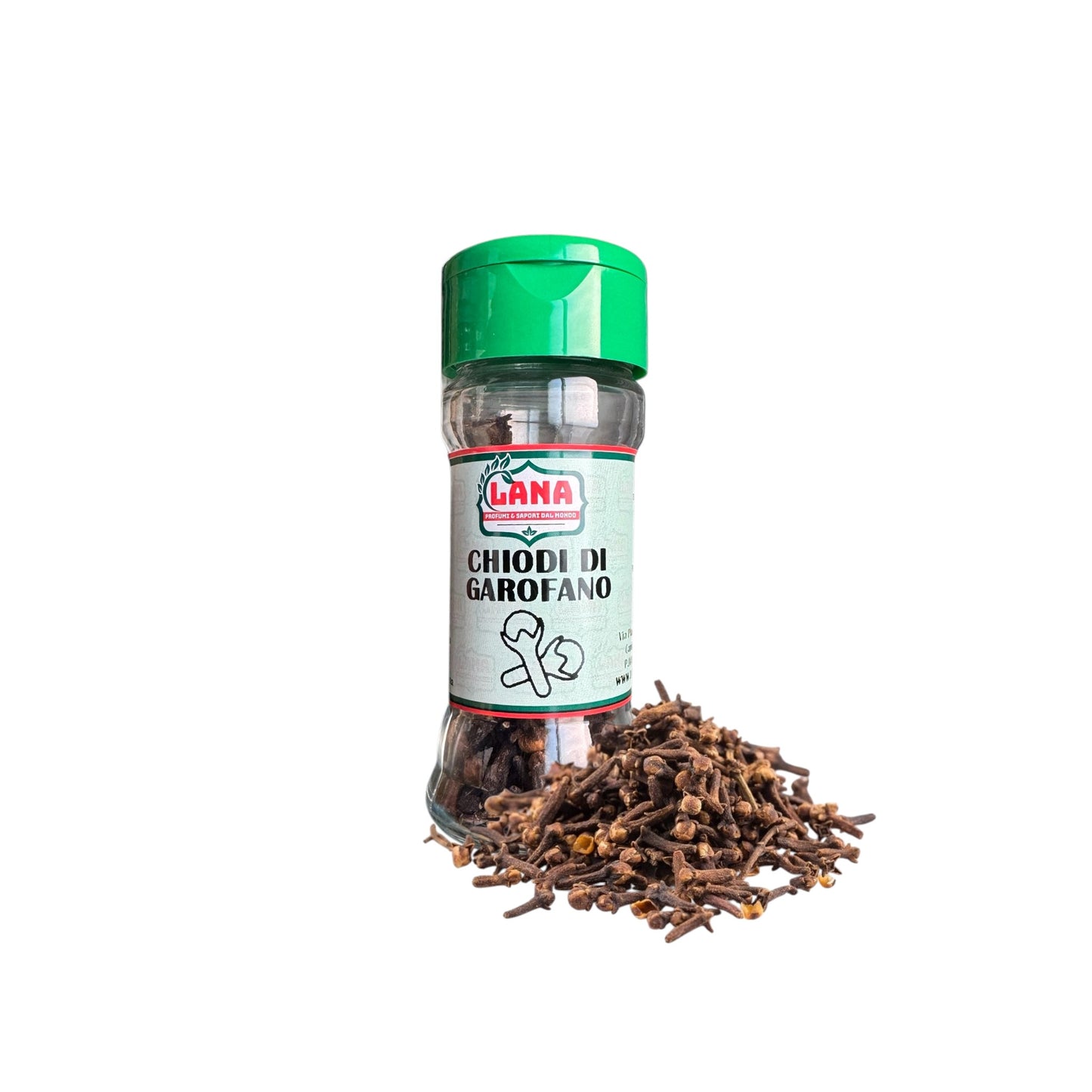 6 Barattolini in vetro di Chiodi di Garofano interi