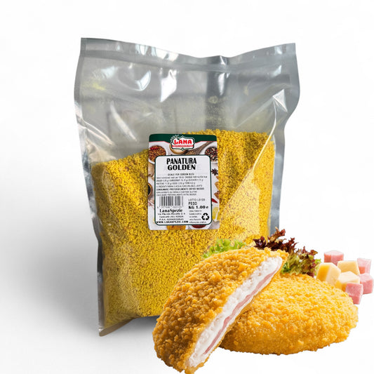 Panatura Gialla golden croccante per cordon bleu kg