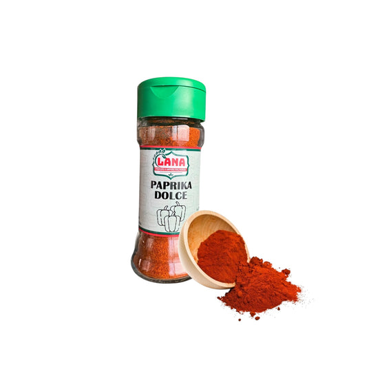6 Barattolini in vetro di Paprika Dolce Macinata