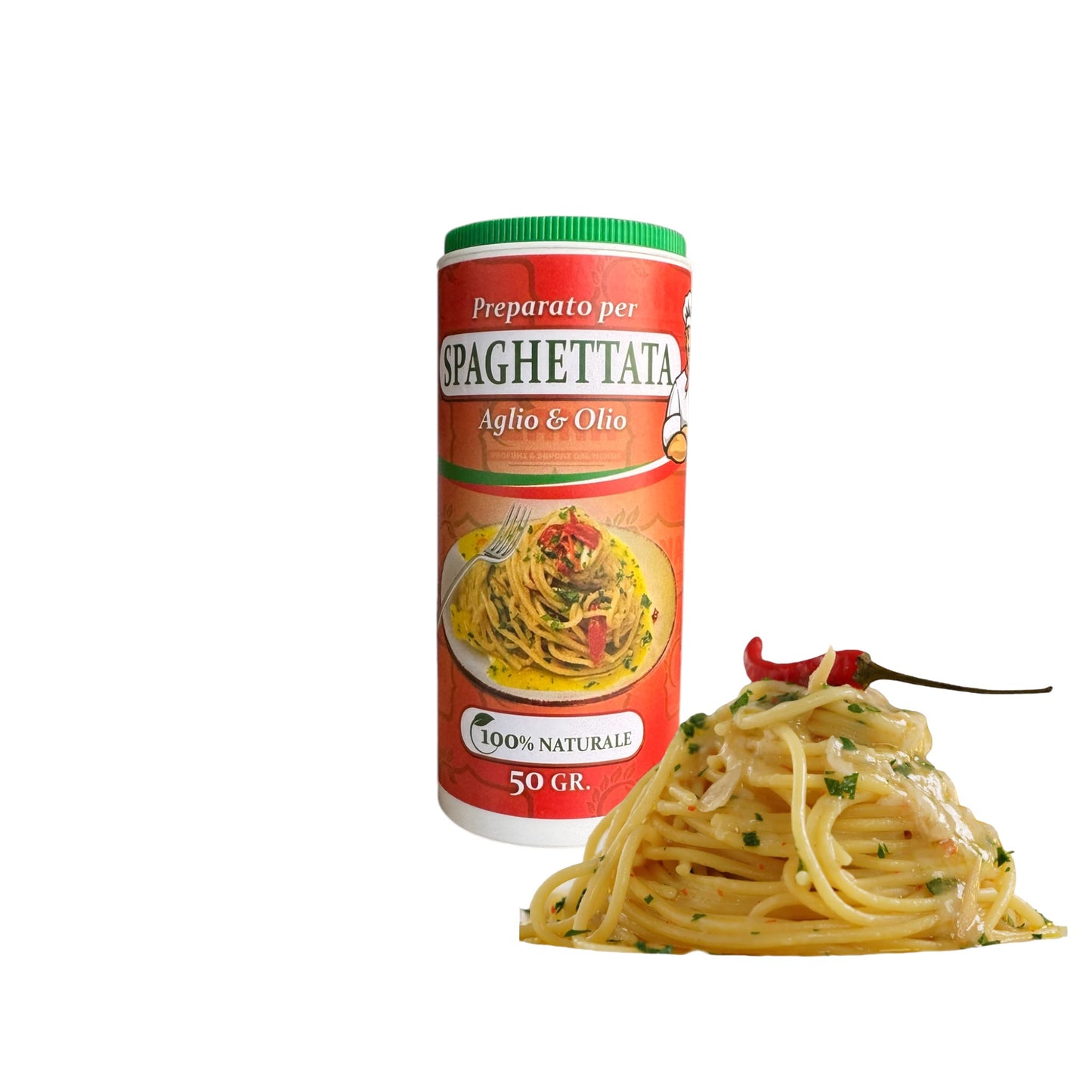 Spaghettata Aglio Olio e Peperoncino a barattolo in box da pz 12