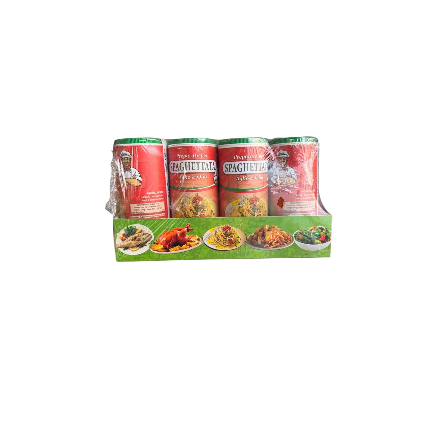 Spaghettata Aglio Olio e Peperoncino a barattolo in box da pz 12