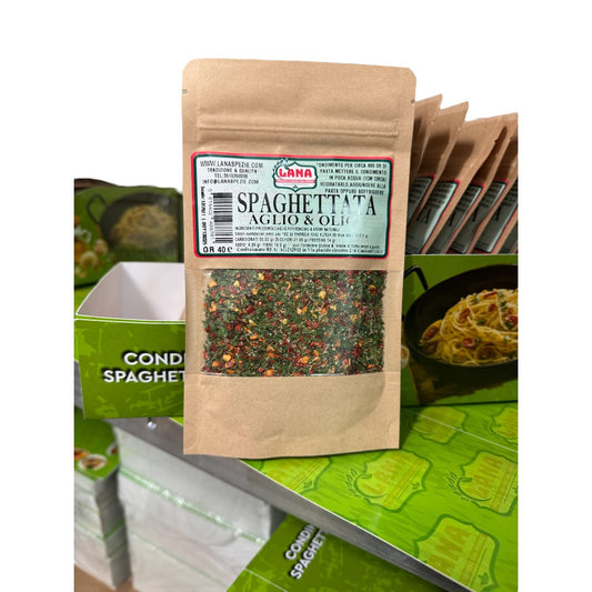 Condimento per Spaghettata Aglio & Olio Peperoncino PZ 15