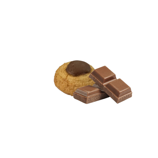 2 KG dI Amaretti Classici con Crema al Cioccolato sopra