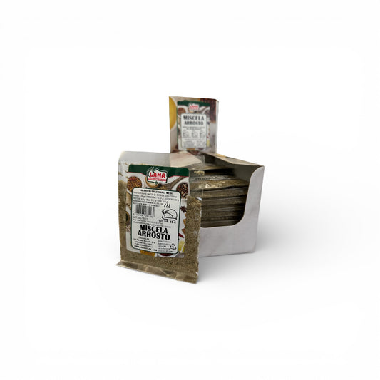 Aromi per Arrosto confezionato a bustine in box per rivendita Gr 40