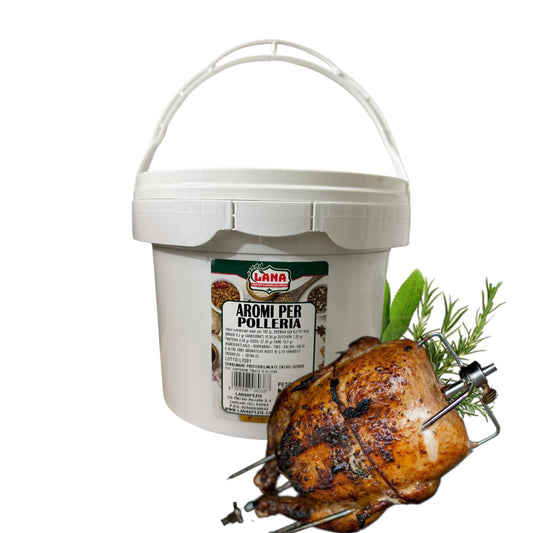 2.5 KG di Miscela di Aromi per Polleria e Polli allo spiedo