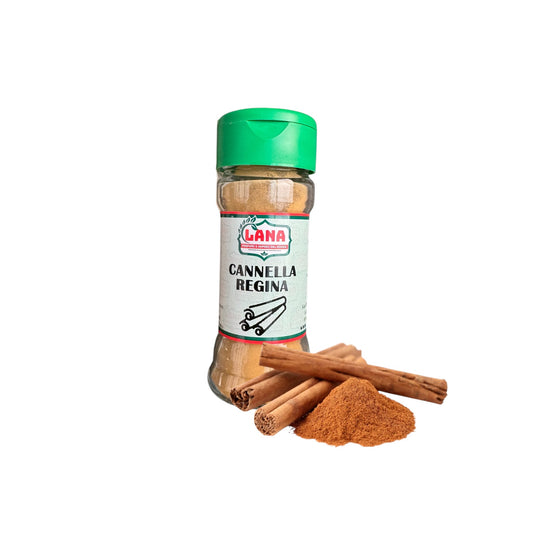 6 Barattolini in vetro di Cannella Regina Macinata GR 25