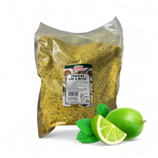 Panatura Gialla LIME & MENTA per Cordon bleu e Panati