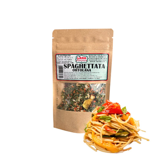 Condimento Pronto per Spaghettata alla Ortolana Espositore da 15 pezzi