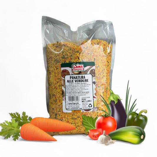 Panatura Colorata Aromatizzata con verdure