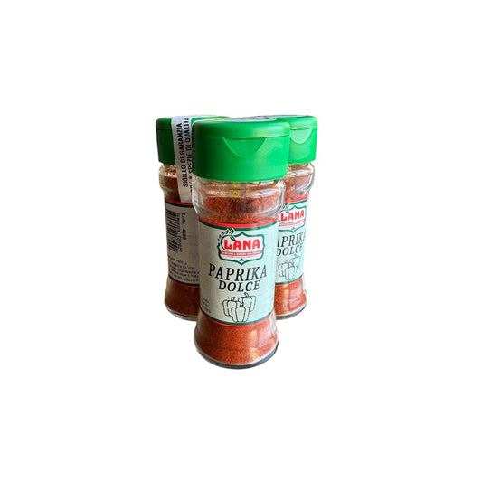 6 Barattolini in vetro di Paprika Dolce Macinata