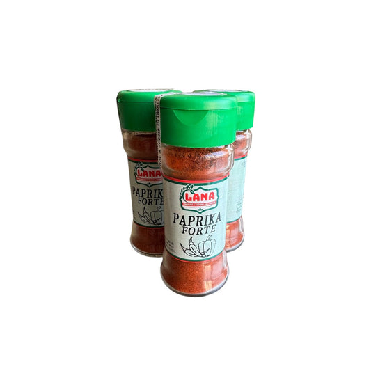 6 Barattolini in vetro di Paprika Forte piccante