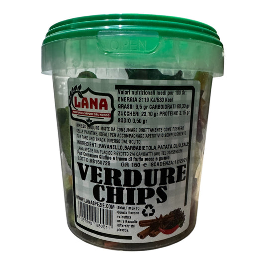 Verdure Chips croccanti disidratate Gr 150 viste su TikTok