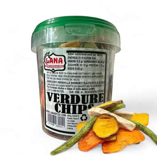 Verdure Chips croccanti disidratate Gr 150